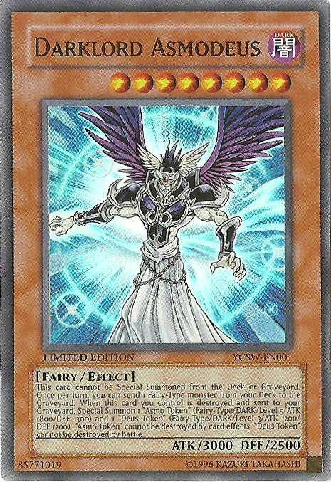 Darklord Asmodeus [YCSW-EN001] Super Rare | North Game Den