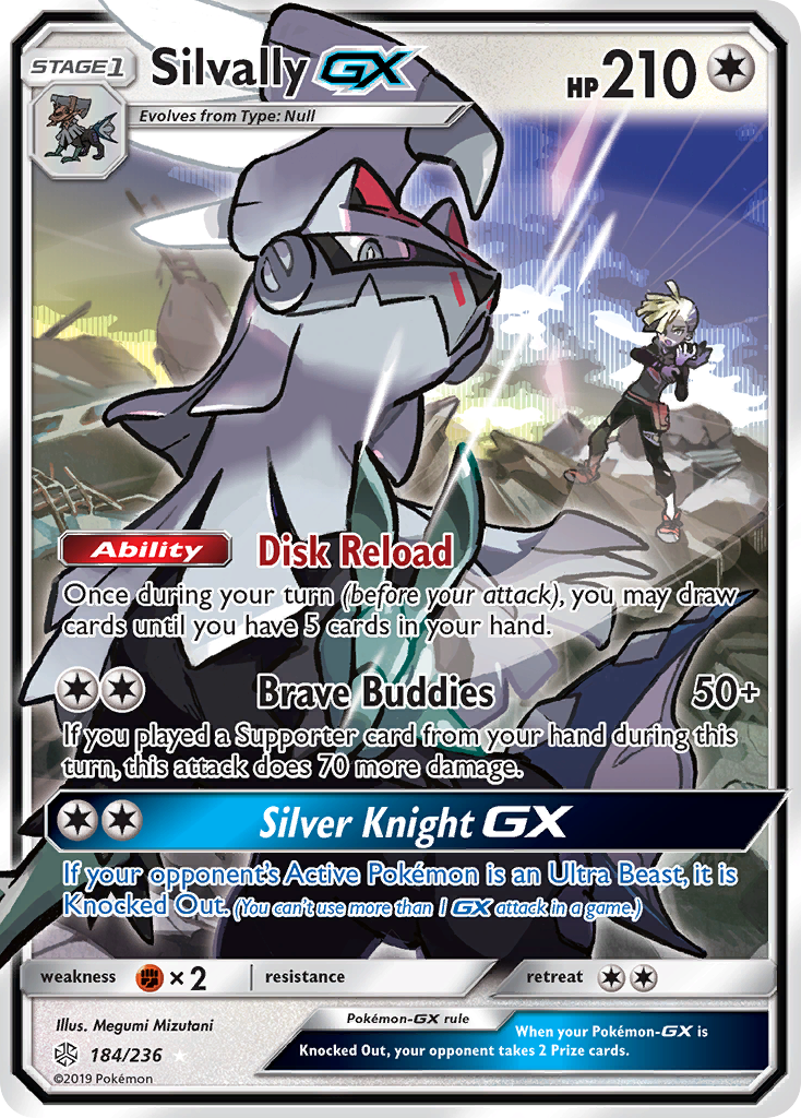 Silvally GX (184/236) [Sun & Moon: Cosmic Eclipse] | North Game Den