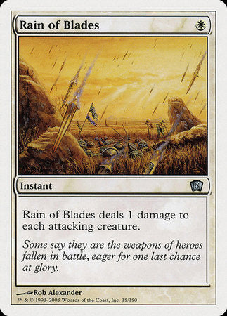 Rain of Blades [Eighth Edition] | North Game Den