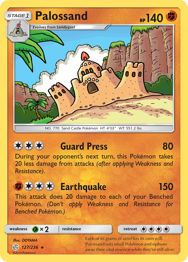 Palossand (127/236) [Sun & Moon: Cosmic Eclipse] | North Game Den