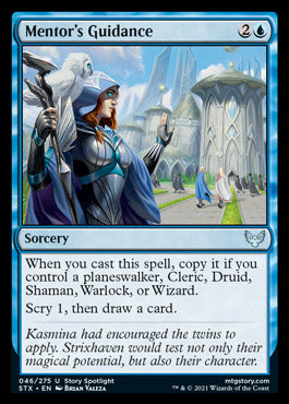 Mentor's Guidance [Strixhaven: School of Mages] | North Game Den
