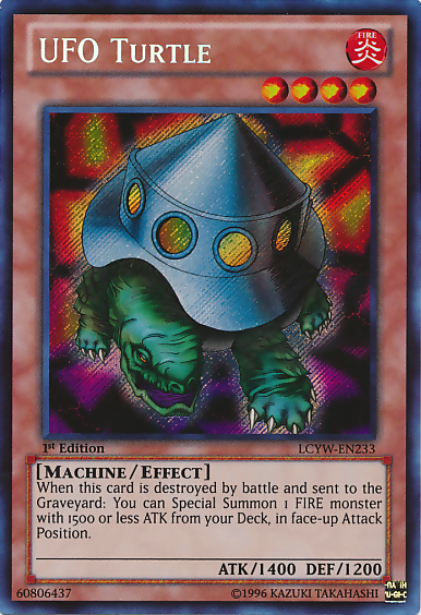 UFO Turtle [LCYW-EN233] Secret Rare | North Game Den