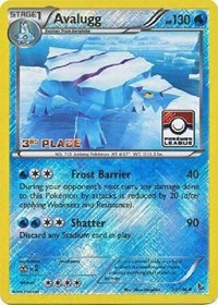 Avalugg (31/106) (League Promo 3rd Place) [XY: Flashfire] | North Game Den