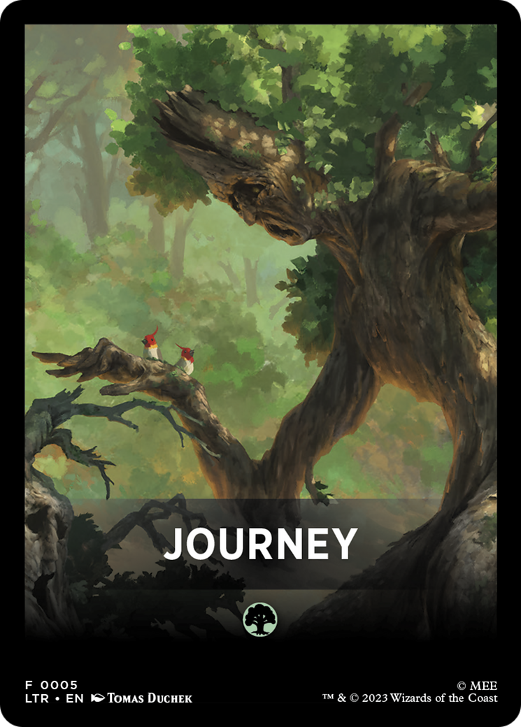 Journey Theme Card [The Lord of the Rings: Tales of Middle-Earth Tokens] | North Game Den