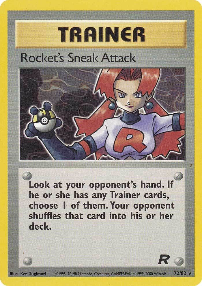 Rocket's Sneak Attack (72/82) [Team Rocket Unlimited] | North Game Den