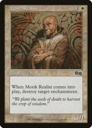 Monk Realist [Urza's Saga] | North Game Den