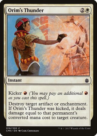 Orim's Thunder [Commander Anthology] | North Game Den