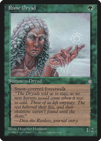 Rime Dryad [Ice Age] | North Game Den