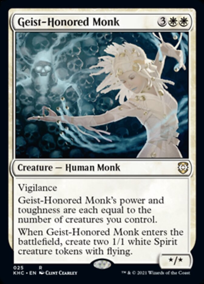 Geist-Honored Monk [Kaldheim Commander] | North Game Den