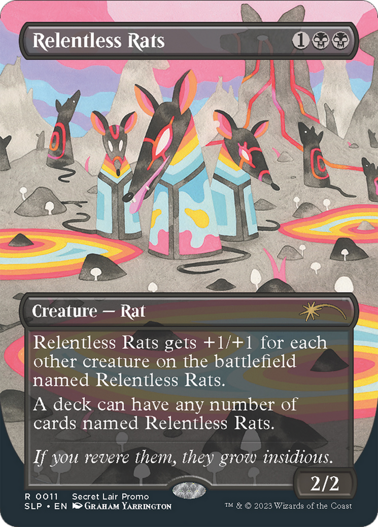 Relentless Rats (0011) [Secret Lair Showdown] | North Game Den