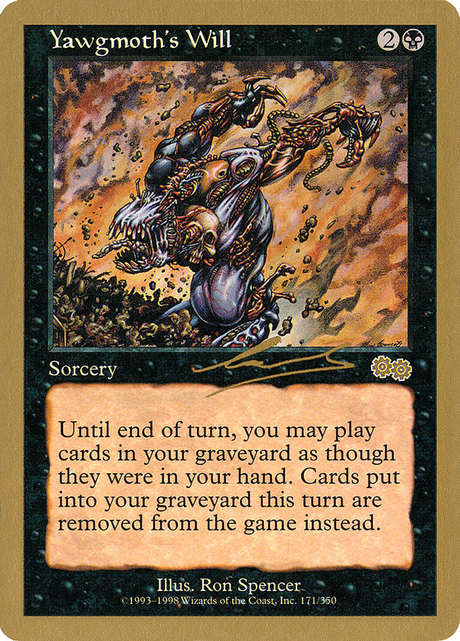 Yawgmoth's Will (Nicolas Labarre) [World Championship Decks 2000] | North Game Den