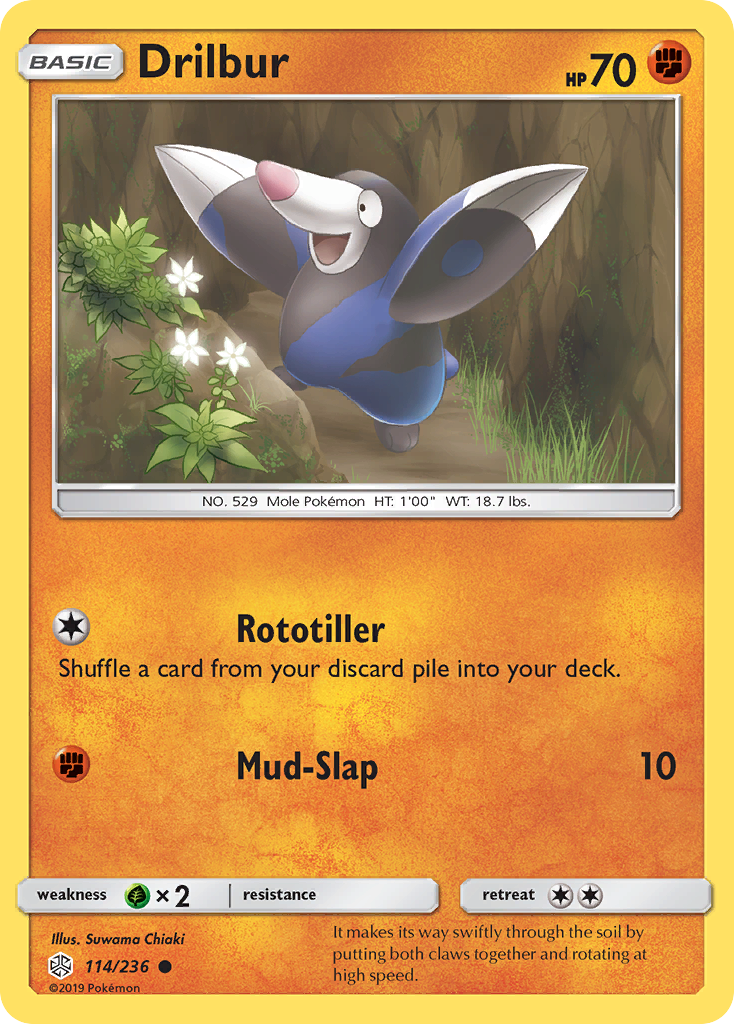 Drilbur (114/236) [Sun & Moon: Cosmic Eclipse] | North Game Den