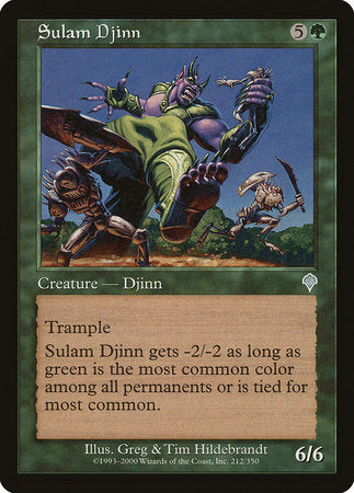 Sulam Djinn [Invasion] | North Game Den