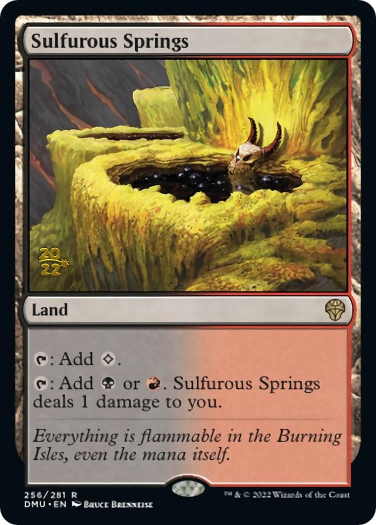 Sulfurous Springs [Dominaria United Prerelease Promos] | North Game Den