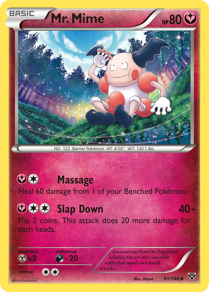 Mr. Mime (91/146) [XY: Base Set] | North Game Den