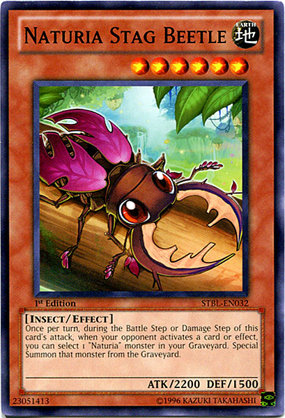 Naturia Stag Beetle [STBL-EN032] Common | North Game Den