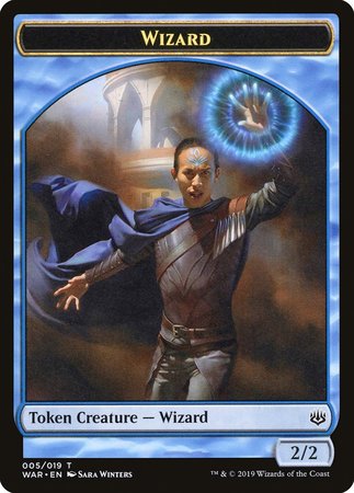 Wizard Token [War of the Spark Tokens] | North Game Den