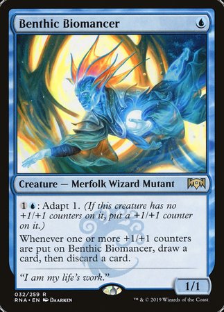 Benthic Biomancer [Ravnica Allegiance] | North Game Den