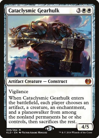 Cataclysmic Gearhulk [Kaladesh] | North Game Den