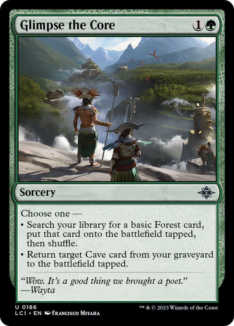 Glimpse the Core [The Lost Caverns of Ixalan] | North Game Den