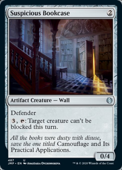 Suspicious Bookcase [Jumpstart] | North Game Den