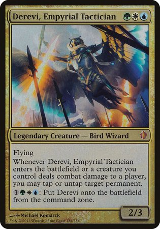 Derevi, Empyrial Tactician (Commander 2013) [Commander 2013 Oversized] | North Game Den