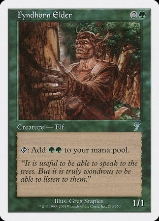 Fyndhorn Elder [Seventh Edition] | North Game Den