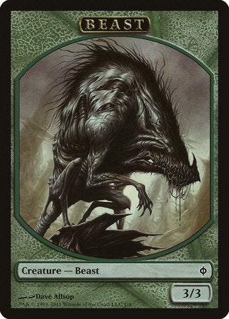 Beast Token [New Phyrexia Tokens] | North Game Den