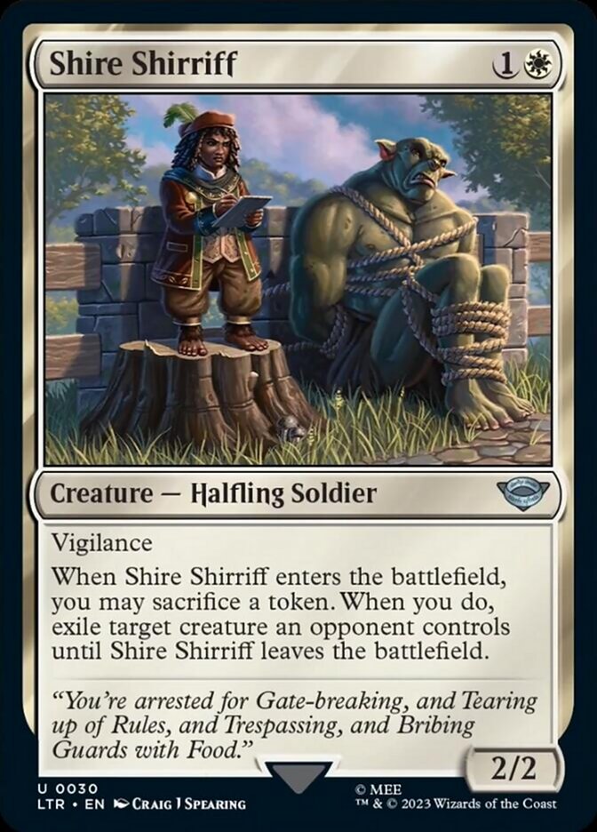 Shire Shirriff [The Lord of the Rings: Tales of Middle-Earth] | North Game Den