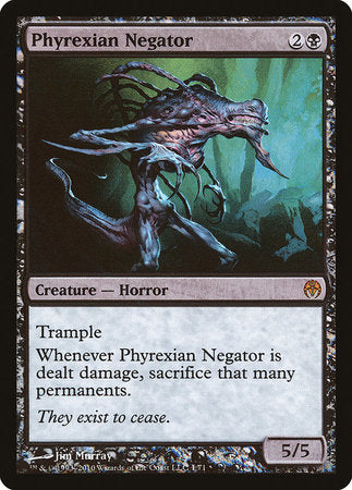 Phyrexian Negator [Duel Decks: Phyrexia vs. the Coalition] | North Game Den