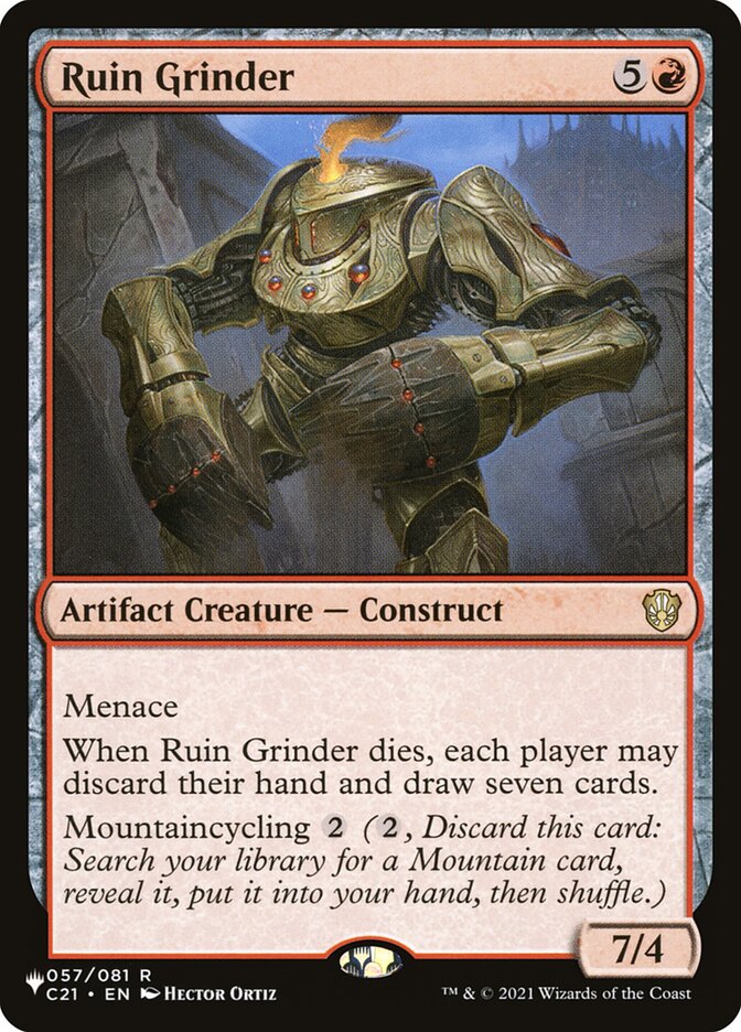 Ruin Grinder [The List] | North Game Den