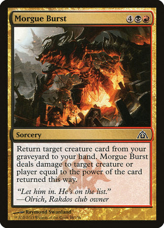 Morgue Burst [Dragon's Maze] | North Game Den