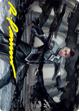 Killian, Ink Duelist Art Card (Gold-Stamped Signature) [Strixhaven: School of Mages Art Series] | North Game Den