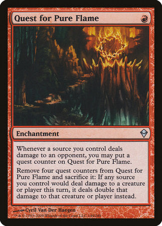 Quest for Pure Flame [Zendikar] | North Game Den