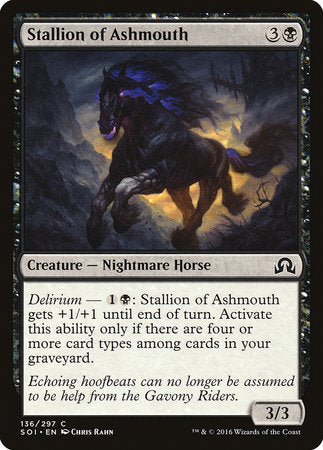 Stallion of Ashmouth [Shadows over Innistrad] | North Game Den