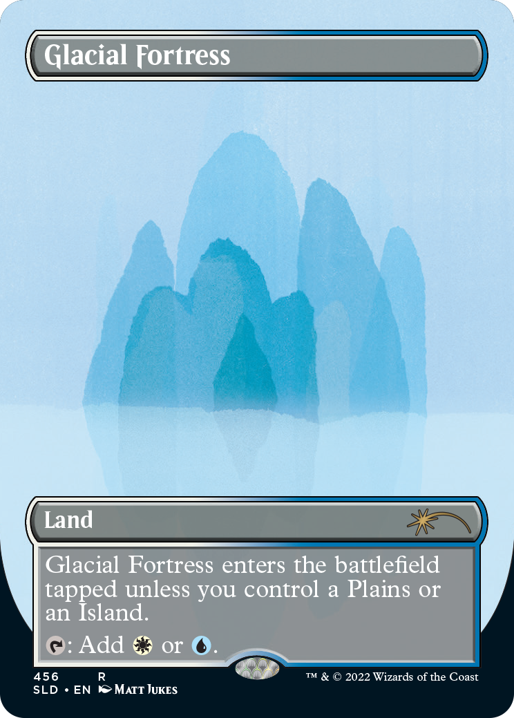 Glacial Fortress (Borderless) [Secret Lair Drop Series] | North Game Den