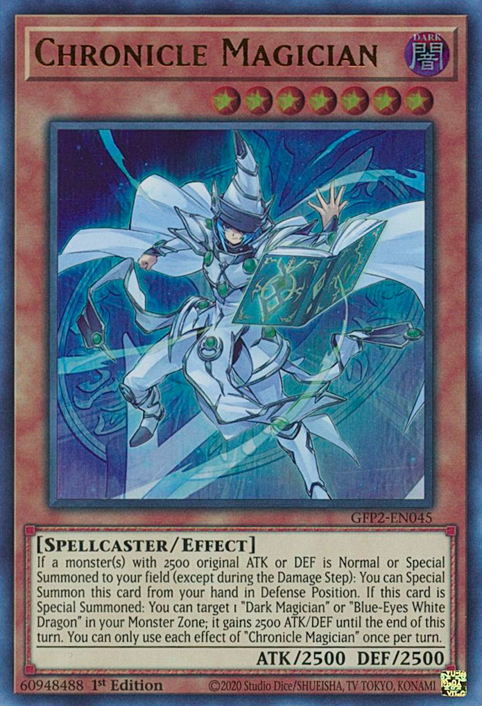 Chronicle Magician [GFP2-EN045] Ultra Rare | North Game Den