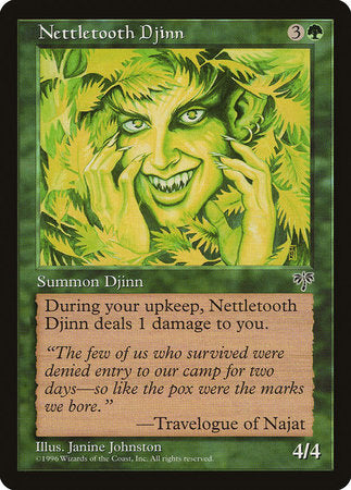 Nettletooth Djinn [Mirage] | North Game Den