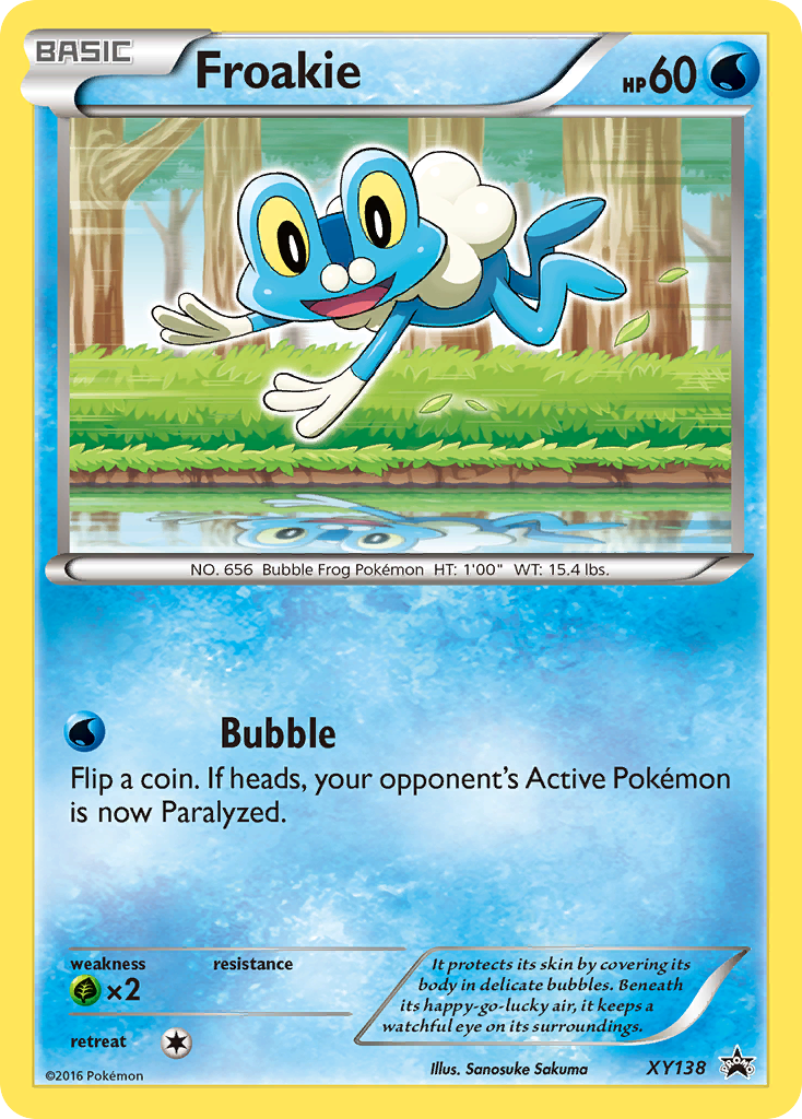 Froakie (XY138) [XY: Black Star Promos] | North Game Den