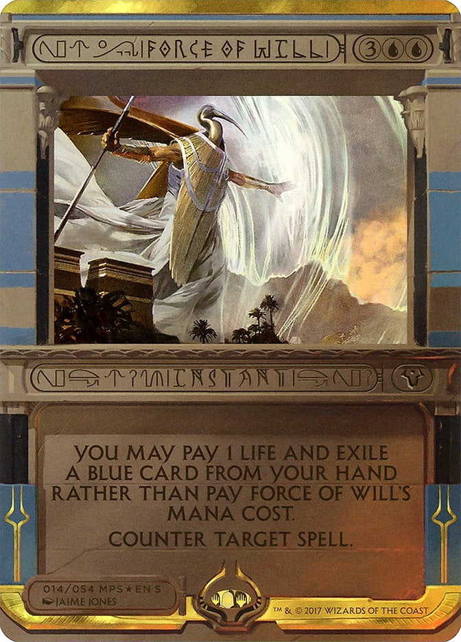 Force of Will (Invocation) [Amonkhet Invocations] | North Game Den