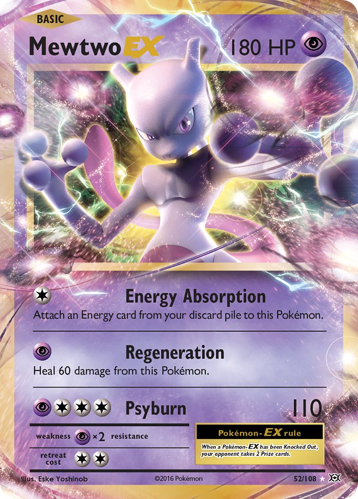 Mewtwo EX (52/108) [XY: Evolutions] | North Game Den