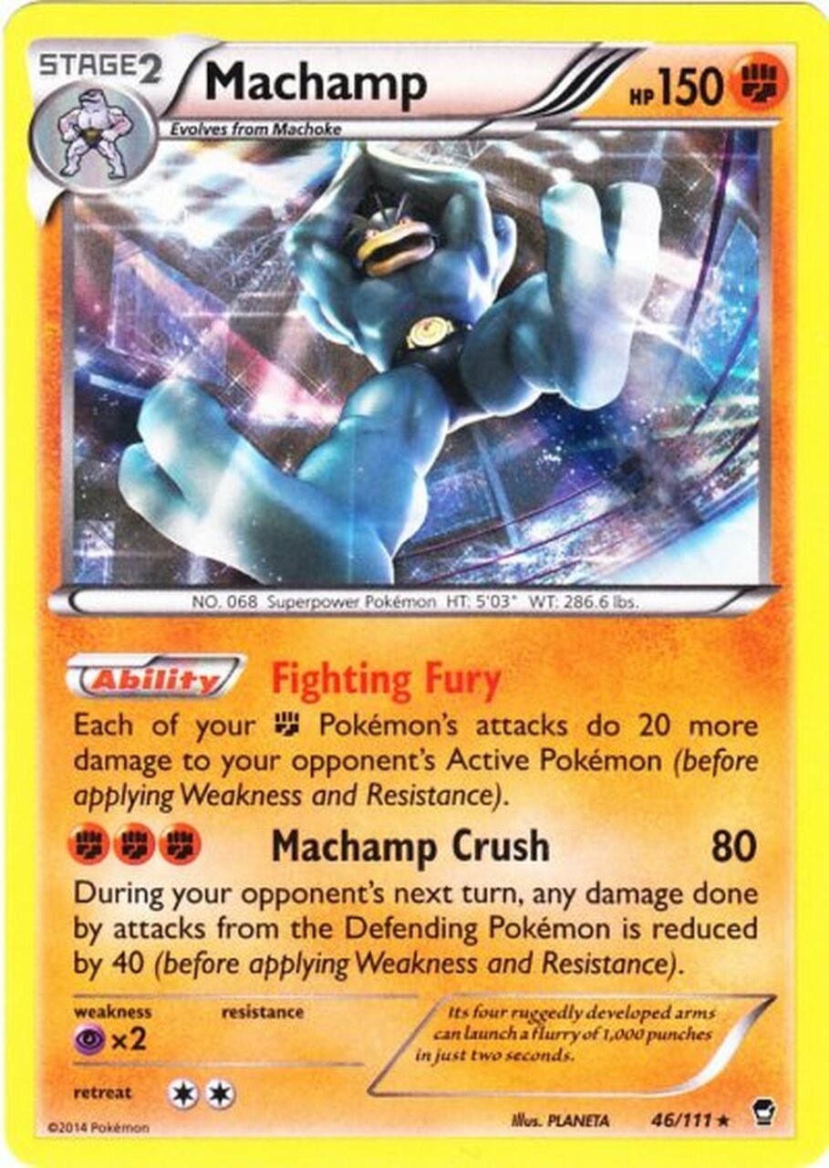 Machamp (46/111) [XY: Furious Fists] | North Game Den