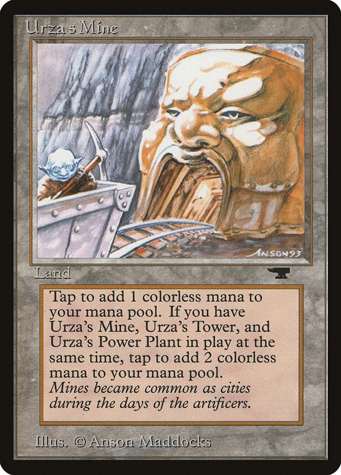 Urza's Mine (Mine Cart Entering Mouth) [Antiquities] | North Game Den