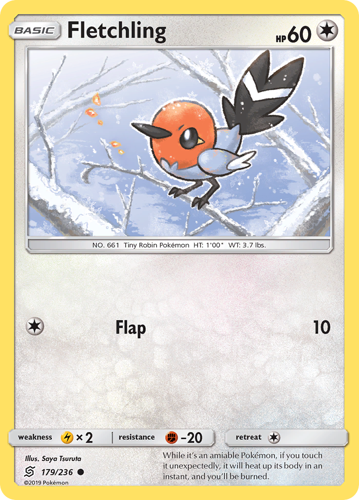 Fletchling (179/236) [Sun & Moon: Unified Minds] | North Game Den