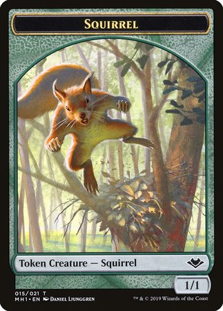 Squirrel Token (015) [Modern Horizons Tokens] | North Game Den