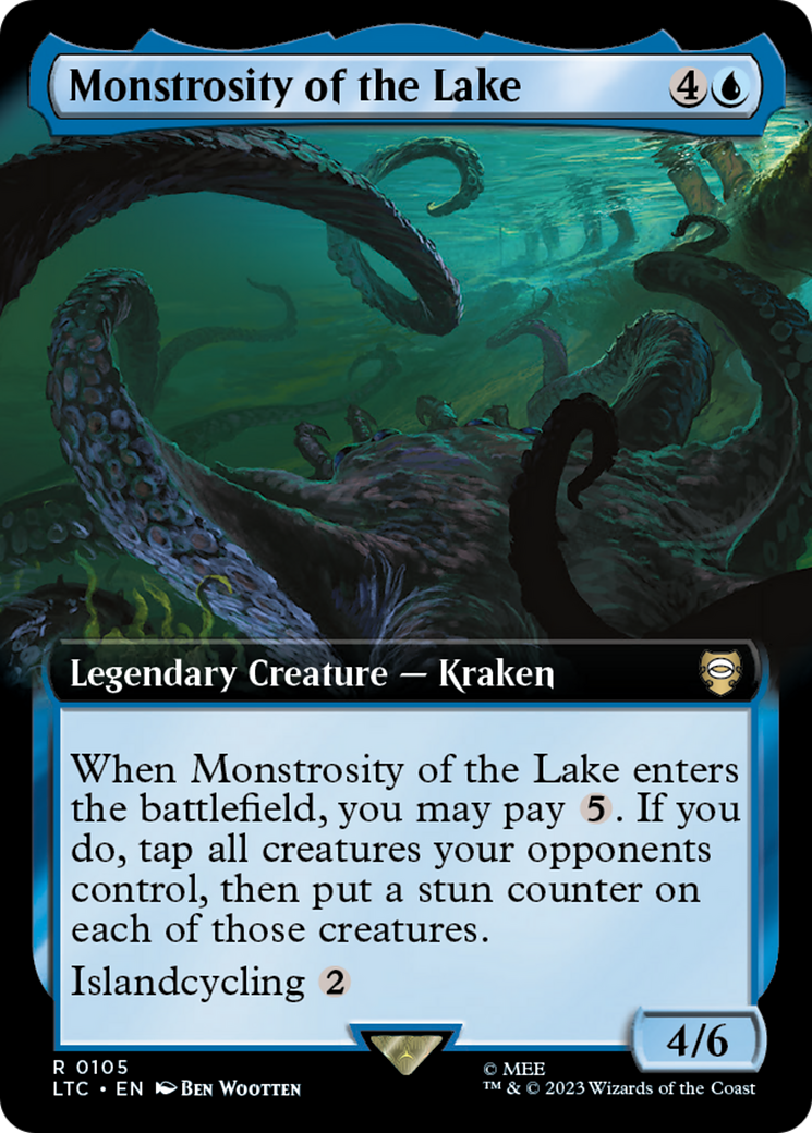 Monstrosity of the Lake (Extended Art) [The Lord of the Rings: Tales of Middle-Earth Commander] | North Game Den