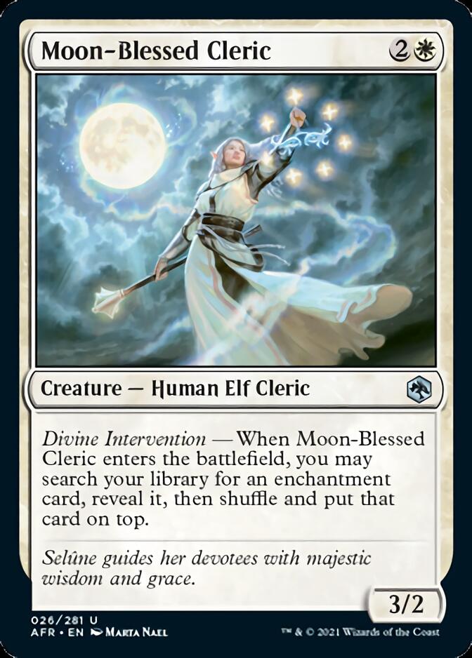 Moon-Blessed Cleric [Dungeons & Dragons: Adventures in the Forgotten Realms] | North Game Den