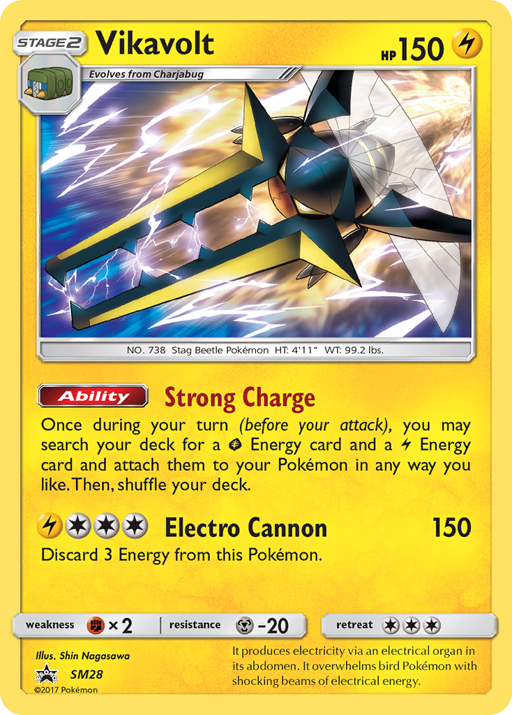 Vikavolt (SM28) [Sun & Moon: Black Star Promos] | North Game Den