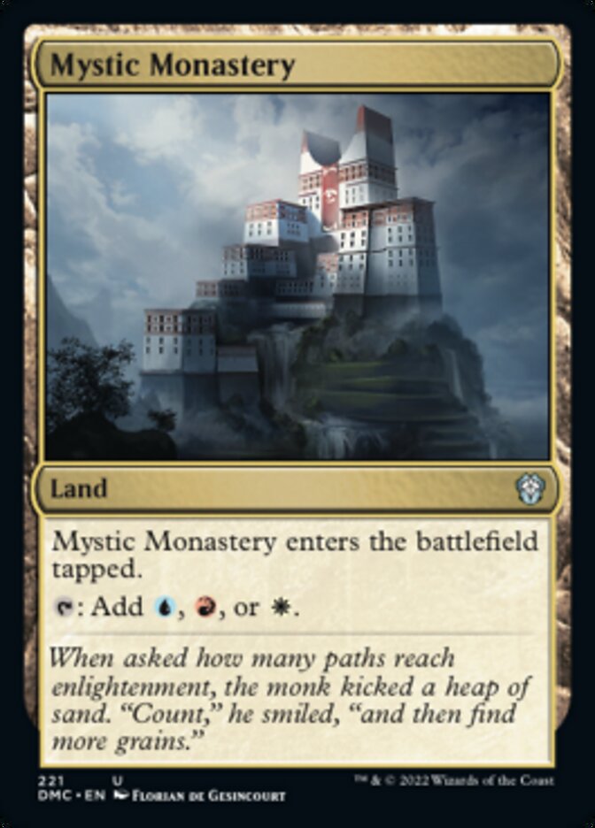 Mystic Monastery [Dominaria United Commander] | North Game Den