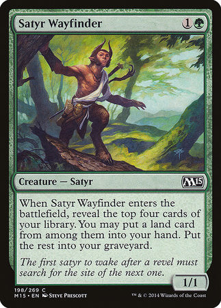 Satyr Wayfinder [Magic 2015] | North Game Den